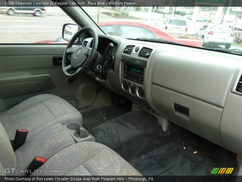 Pace Blue / Medium Pewter 2008 Chevrolet Colorado LS Regular Cab 4x4