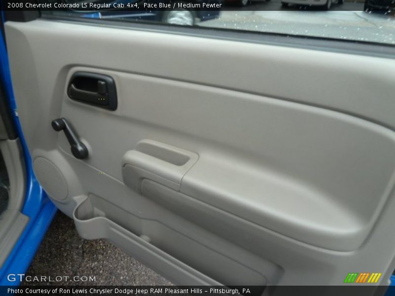 Pace Blue / Medium Pewter 2008 Chevrolet Colorado LS Regular Cab 4x4