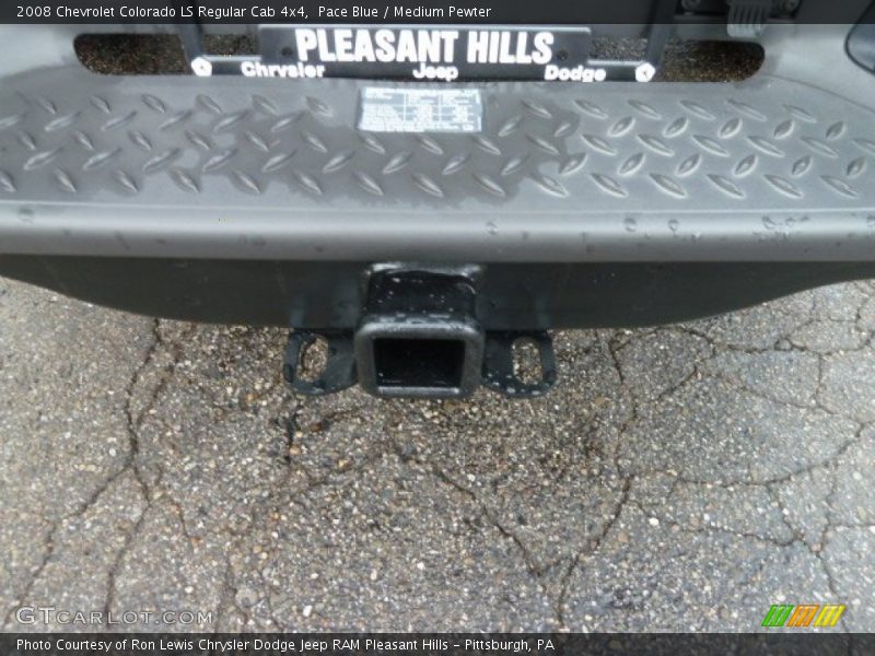 Pace Blue / Medium Pewter 2008 Chevrolet Colorado LS Regular Cab 4x4