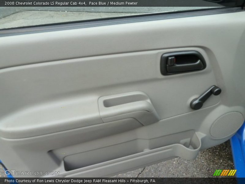 Pace Blue / Medium Pewter 2008 Chevrolet Colorado LS Regular Cab 4x4