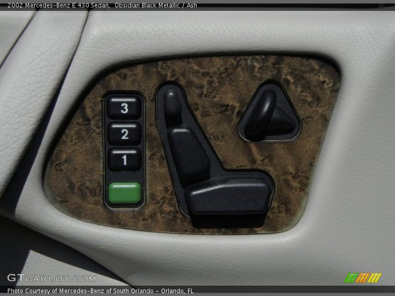 Controls of 2002 E 430 Sedan