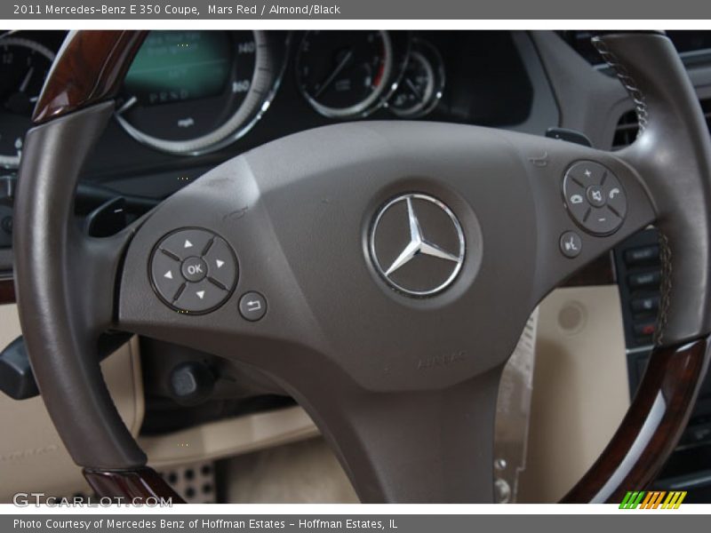 Mars Red / Almond/Black 2011 Mercedes-Benz E 350 Coupe