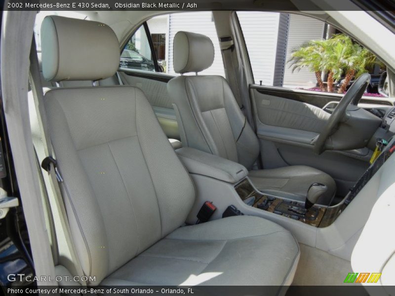  2002 E 430 Sedan Ash Interior