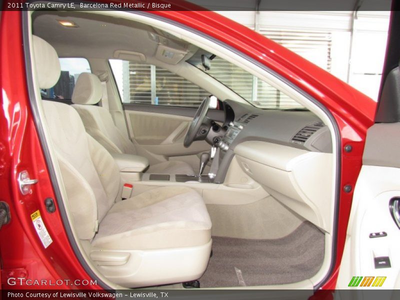 Barcelona Red Metallic / Bisque 2011 Toyota Camry LE