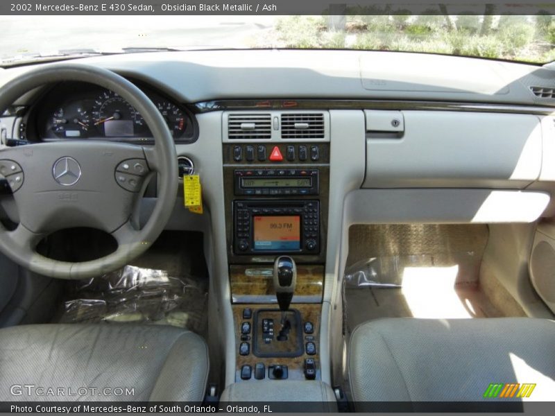 Dashboard of 2002 E 430 Sedan