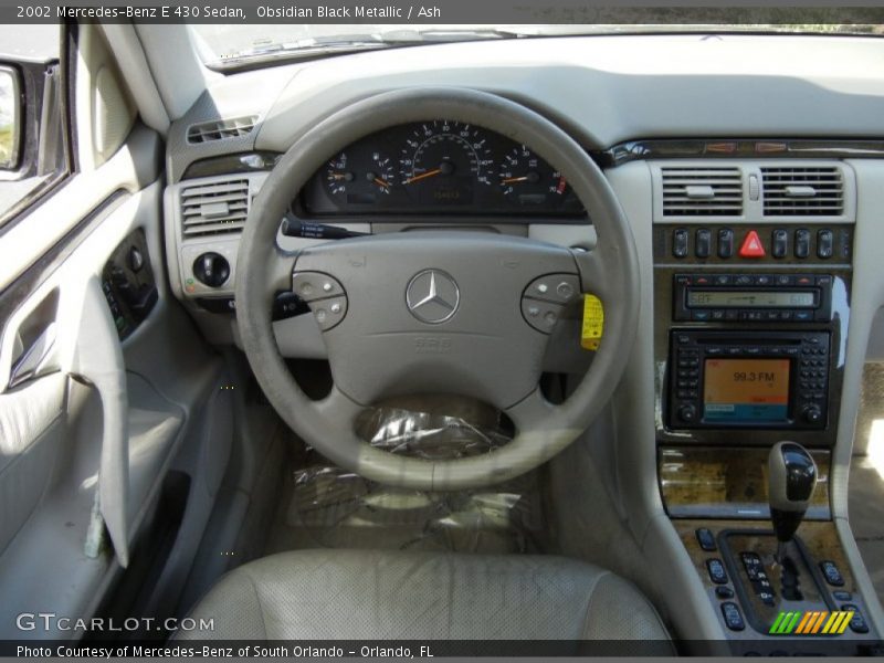  2002 E 430 Sedan Ash Interior