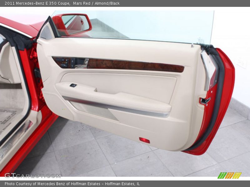 Mars Red / Almond/Black 2011 Mercedes-Benz E 350 Coupe