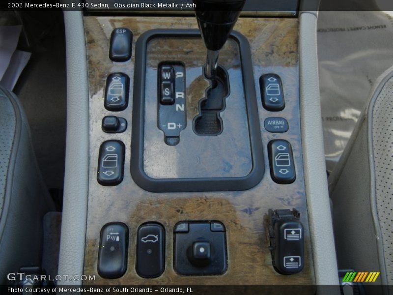  2002 E 430 Sedan 5 Speed Automatic Shifter