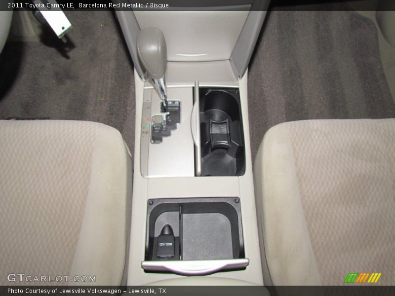 Barcelona Red Metallic / Bisque 2011 Toyota Camry LE