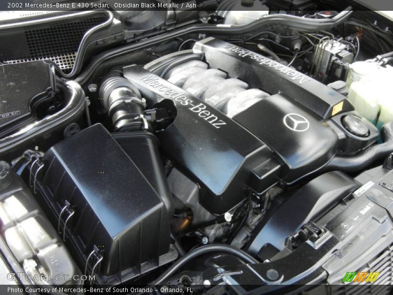  2002 E 430 Sedan Engine - 4.3 Liter SOHC 24-Valve V8