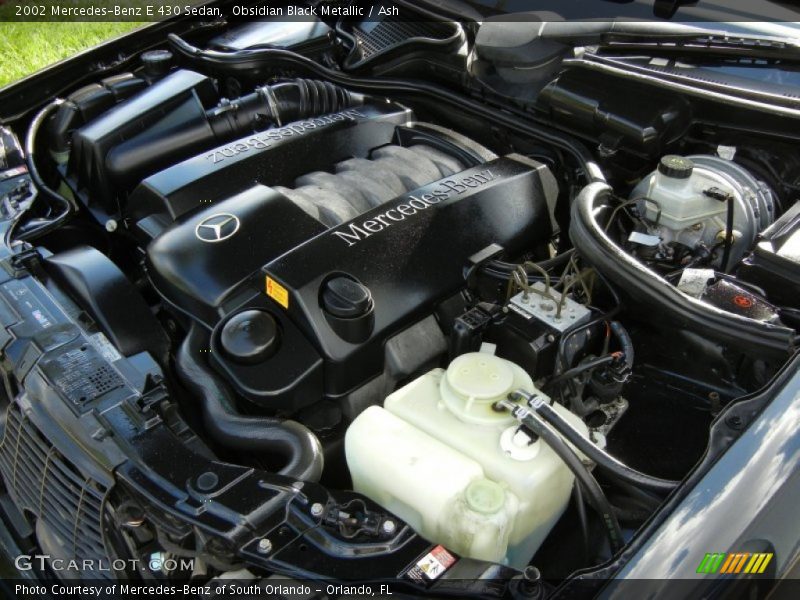  2002 E 430 Sedan Engine - 4.3 Liter SOHC 24-Valve V8