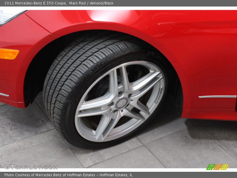 Mars Red / Almond/Black 2011 Mercedes-Benz E 350 Coupe