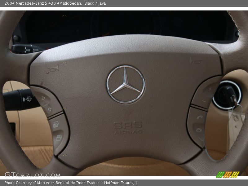 Black / Java 2004 Mercedes-Benz S 430 4Matic Sedan