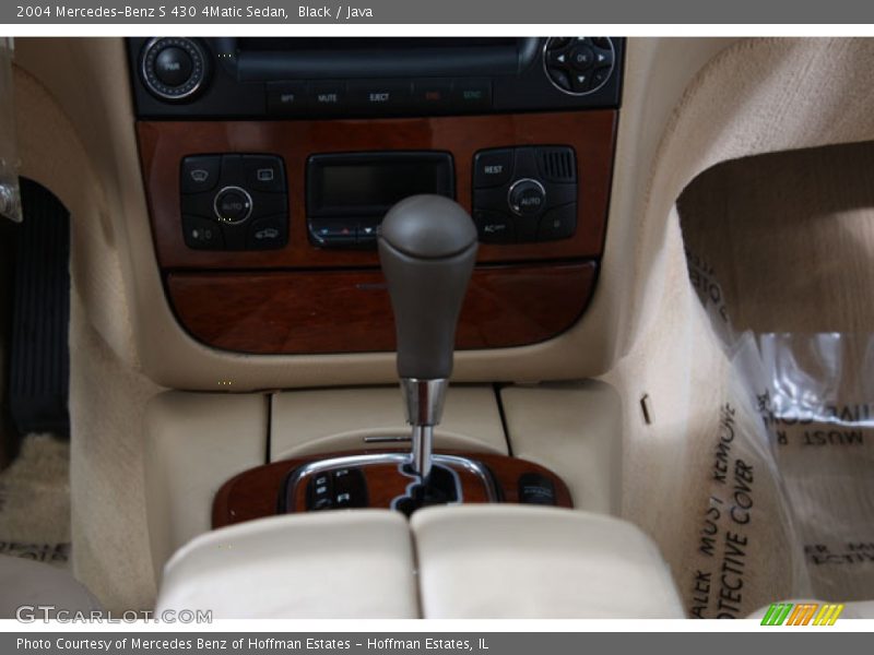 Black / Java 2004 Mercedes-Benz S 430 4Matic Sedan