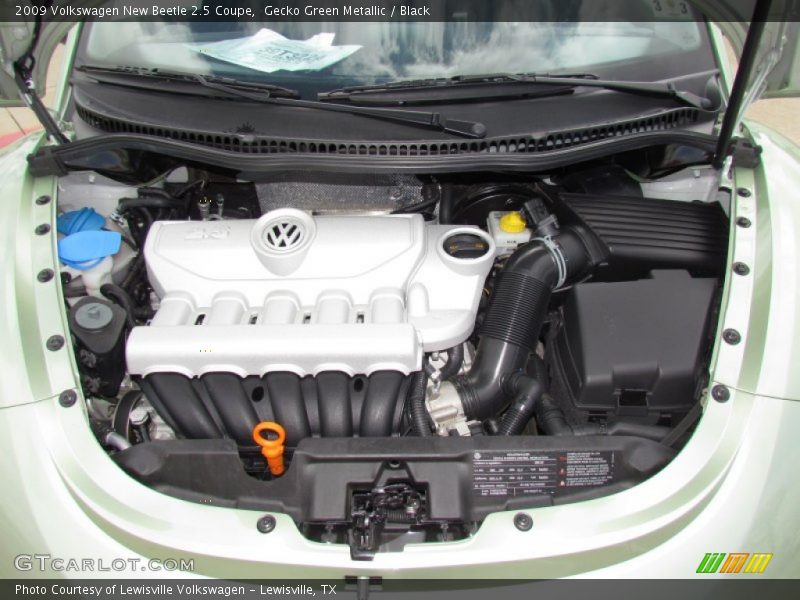  2009 New Beetle 2.5 Coupe Engine - 2.5 Liter DOHC 20-Valve 5 Cylinder