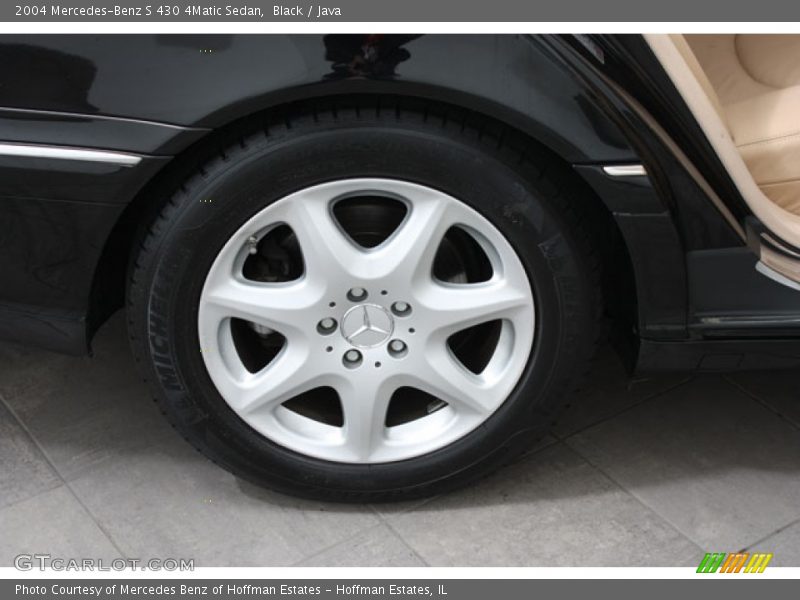 Black / Java 2004 Mercedes-Benz S 430 4Matic Sedan