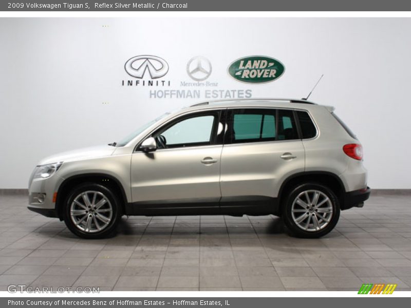 Reflex Silver Metallic / Charcoal 2009 Volkswagen Tiguan S