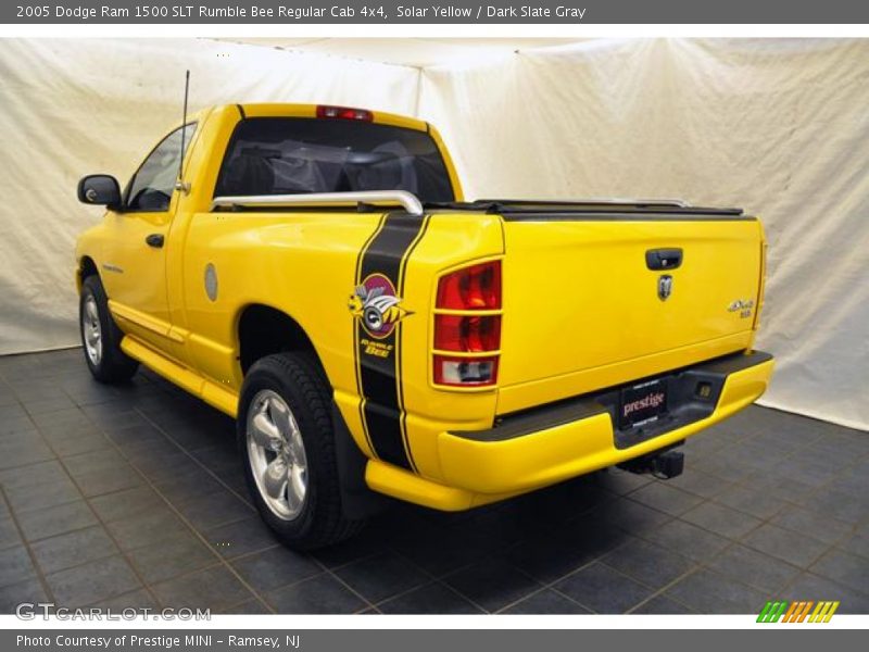 Solar Yellow / Dark Slate Gray 2005 Dodge Ram 1500 SLT Rumble Bee Regular Cab 4x4