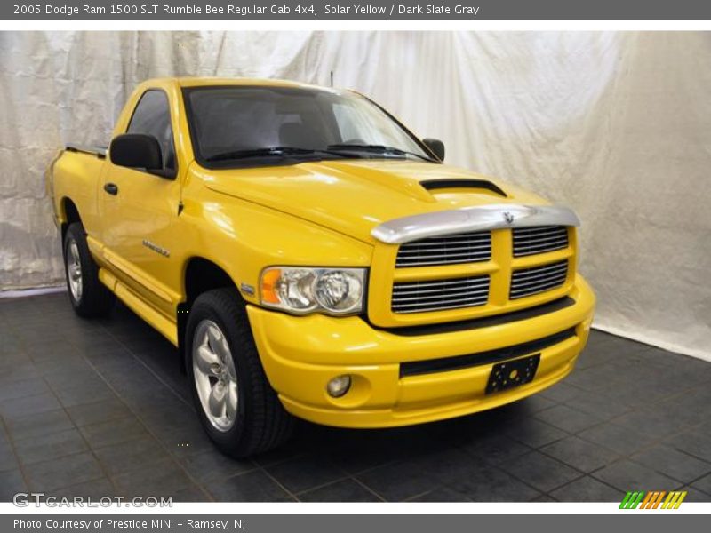 Solar Yellow / Dark Slate Gray 2005 Dodge Ram 1500 SLT Rumble Bee Regular Cab 4x4