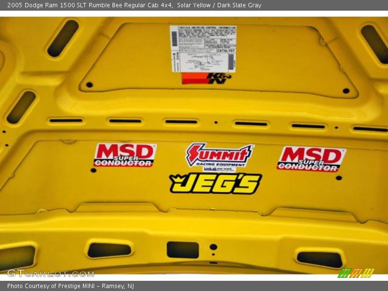 Solar Yellow / Dark Slate Gray 2005 Dodge Ram 1500 SLT Rumble Bee Regular Cab 4x4