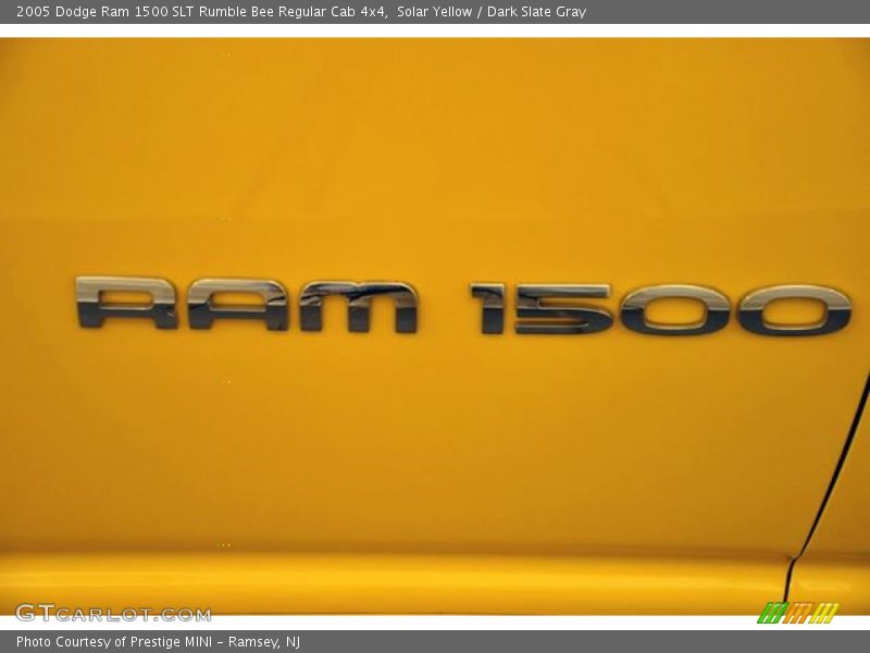 Solar Yellow / Dark Slate Gray 2005 Dodge Ram 1500 SLT Rumble Bee Regular Cab 4x4