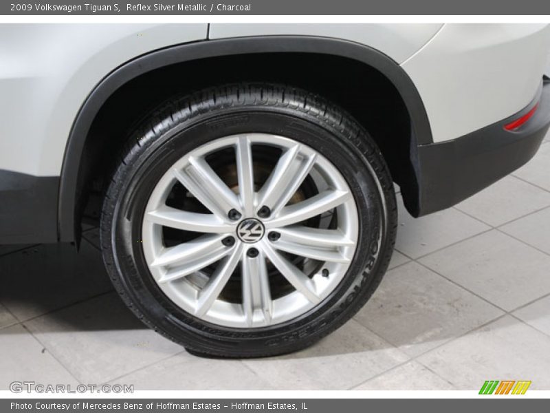 Reflex Silver Metallic / Charcoal 2009 Volkswagen Tiguan S