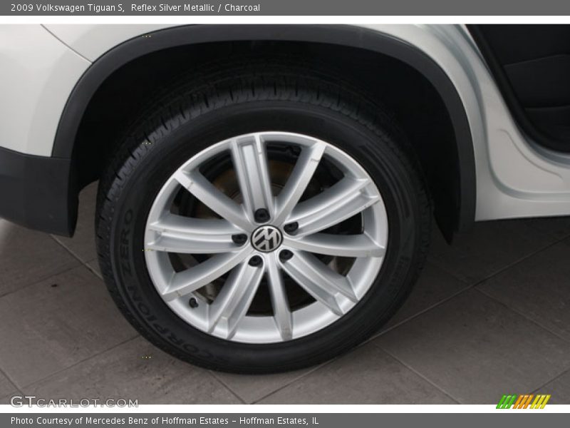 Reflex Silver Metallic / Charcoal 2009 Volkswagen Tiguan S