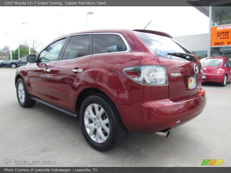 Copper Red Mica / Sand 2007 Mazda CX-7 Grand Touring