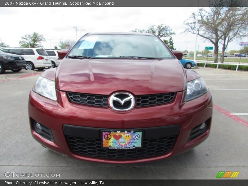 Copper Red Mica / Sand 2007 Mazda CX-7 Grand Touring