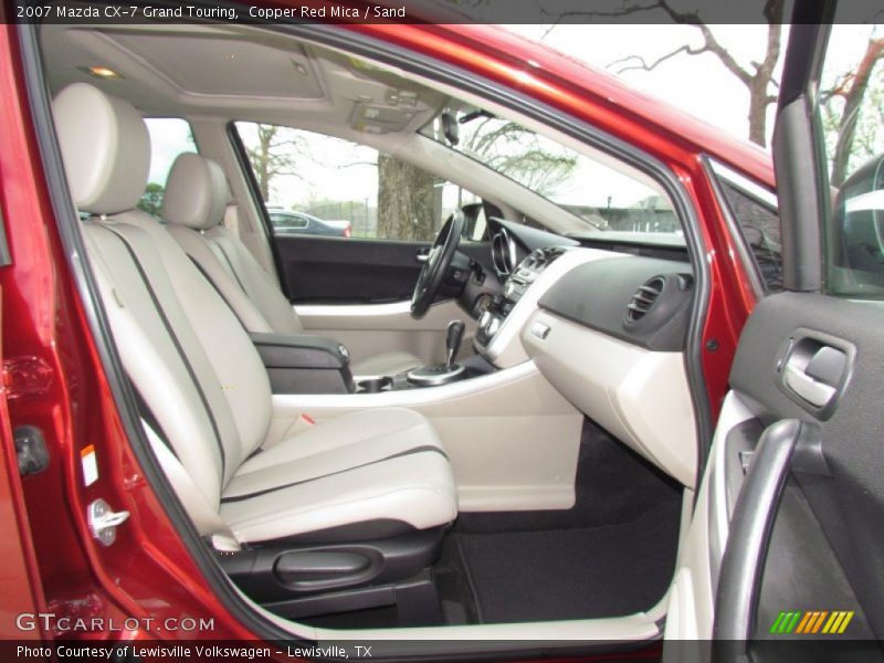 Copper Red Mica / Sand 2007 Mazda CX-7 Grand Touring