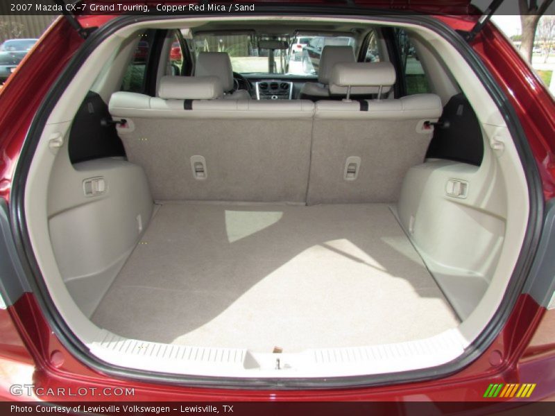 Copper Red Mica / Sand 2007 Mazda CX-7 Grand Touring