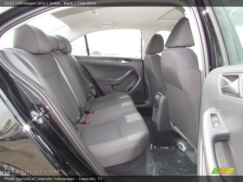 Black / Titan Black 2012 Volkswagen Jetta S Sedan