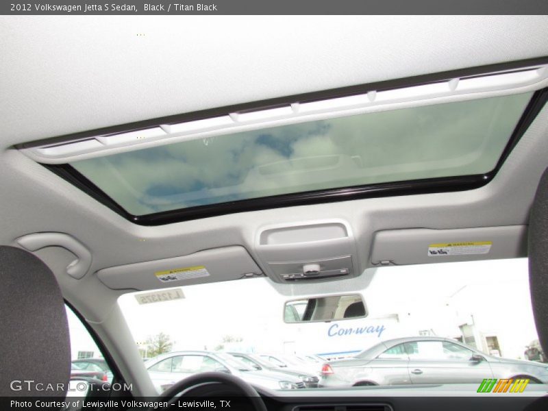 Black / Titan Black 2012 Volkswagen Jetta S Sedan