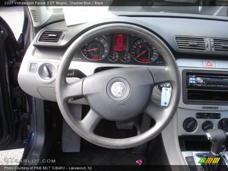 Shadow Blue / Black 2007 Volkswagen Passat 2.0T Wagon