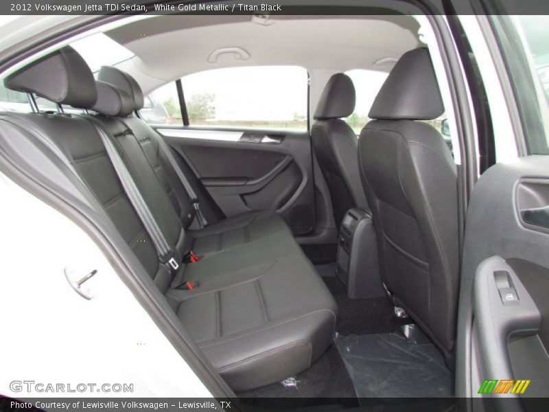 White Gold Metallic / Titan Black 2012 Volkswagen Jetta TDI Sedan