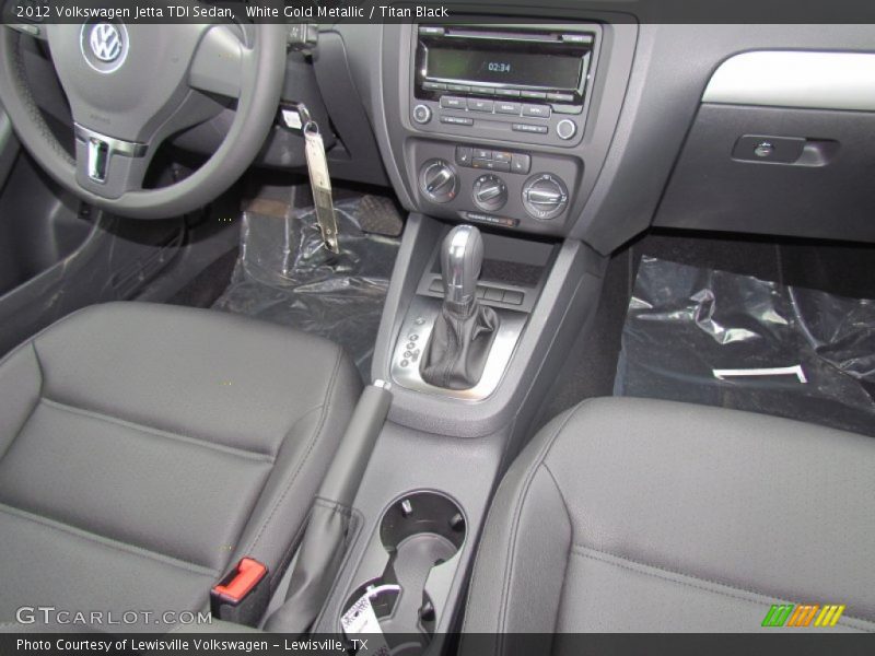 White Gold Metallic / Titan Black 2012 Volkswagen Jetta TDI Sedan