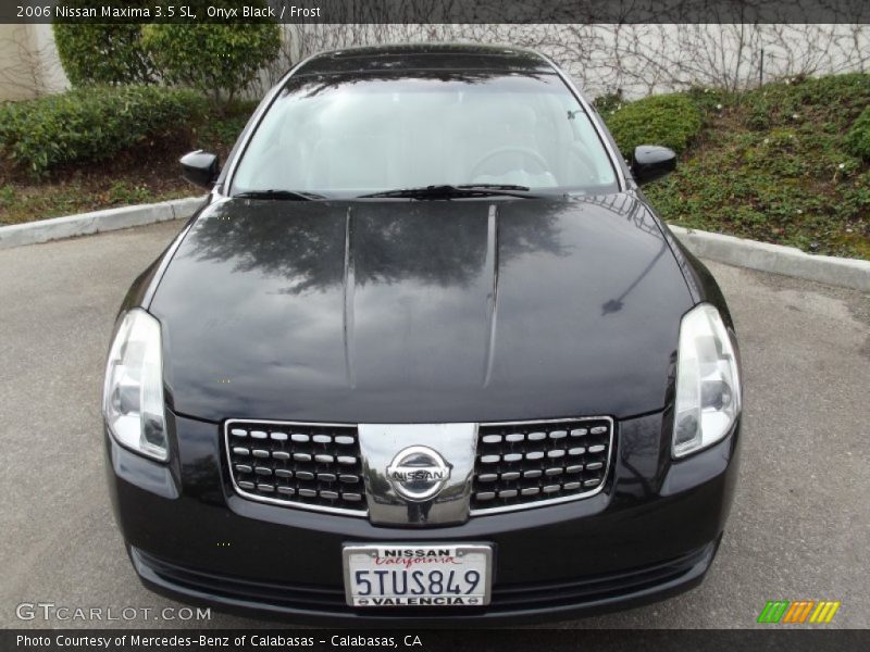 Onyx Black / Frost 2006 Nissan Maxima 3.5 SL