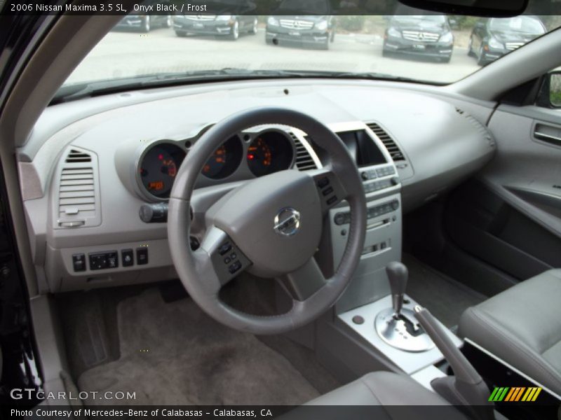 Onyx Black / Frost 2006 Nissan Maxima 3.5 SL