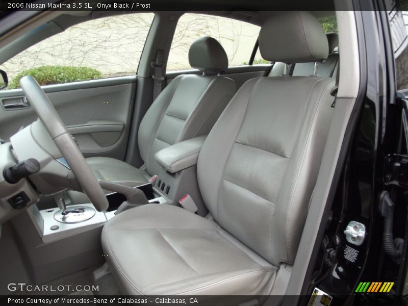Onyx Black / Frost 2006 Nissan Maxima 3.5 SL