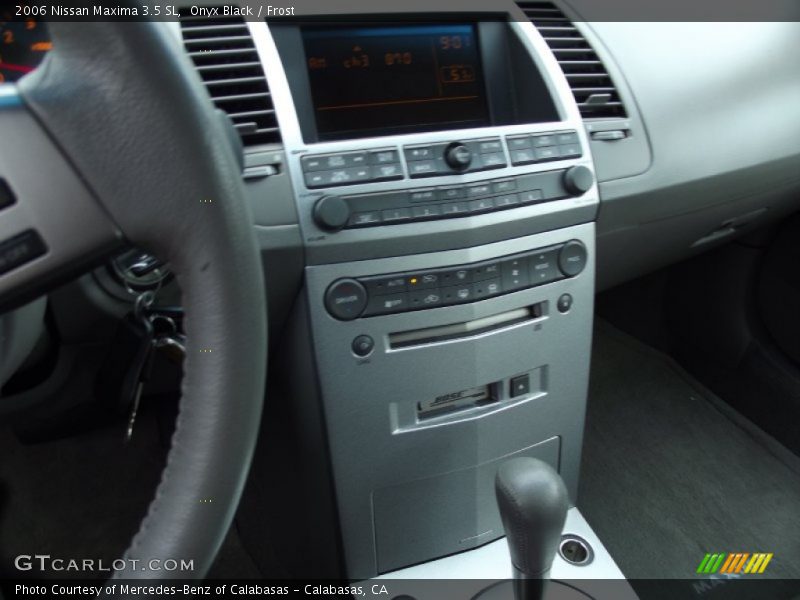 Onyx Black / Frost 2006 Nissan Maxima 3.5 SL