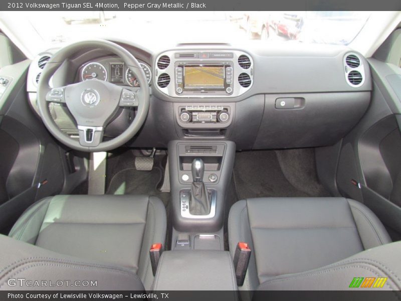Dashboard of 2012 Tiguan SEL 4Motion