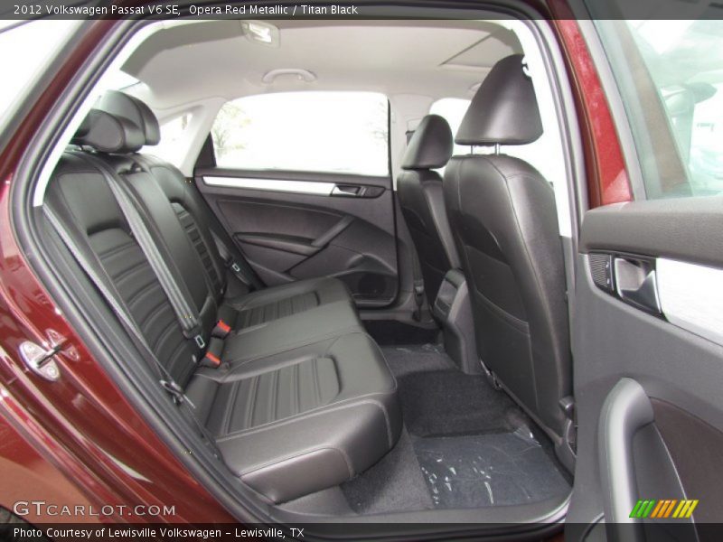 Opera Red Metallic / Titan Black 2012 Volkswagen Passat V6 SE