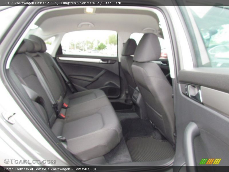 Tungsten Silver Metallic / Titan Black 2012 Volkswagen Passat 2.5L S