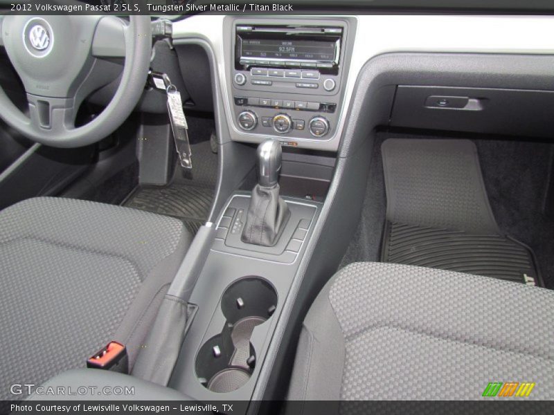 Tungsten Silver Metallic / Titan Black 2012 Volkswagen Passat 2.5L S