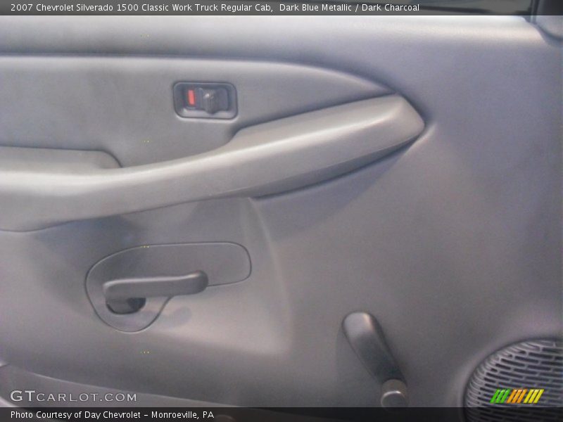 Dark Blue Metallic / Dark Charcoal 2007 Chevrolet Silverado 1500 Classic Work Truck Regular Cab