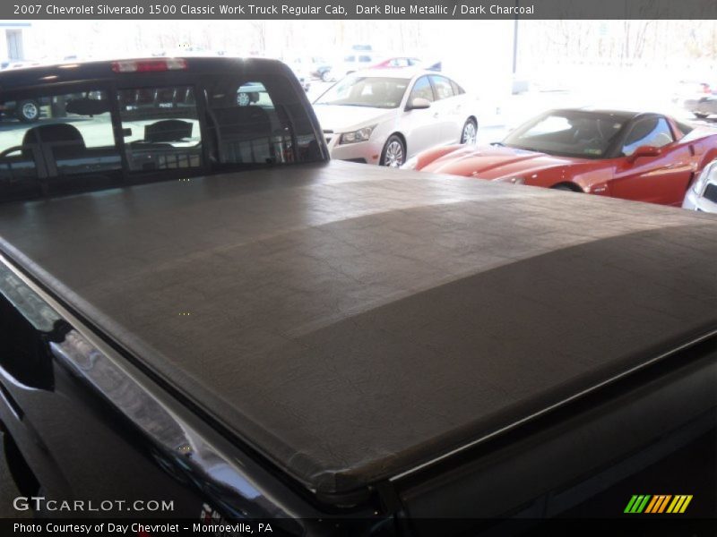 Dark Blue Metallic / Dark Charcoal 2007 Chevrolet Silverado 1500 Classic Work Truck Regular Cab