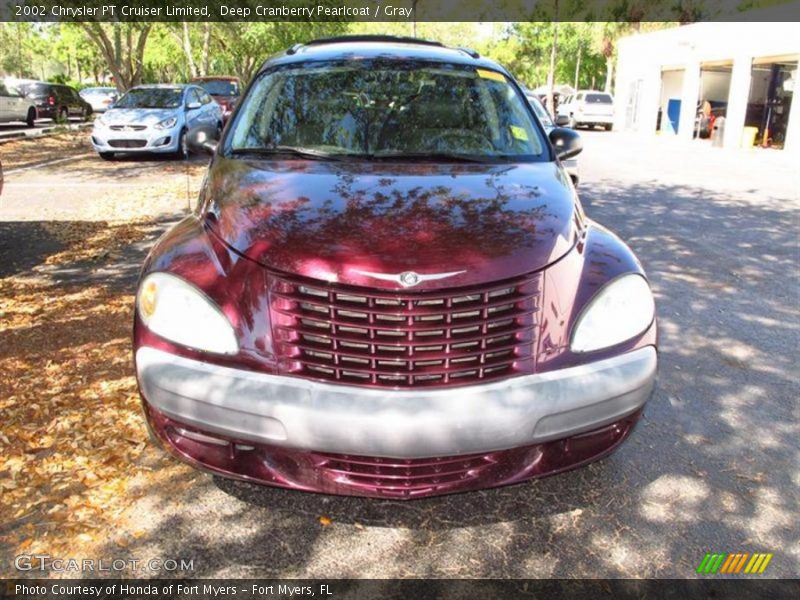 Deep Cranberry Pearlcoat / Gray 2002 Chrysler PT Cruiser Limited
