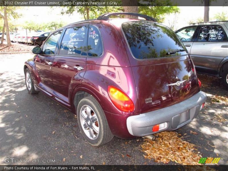 Deep Cranberry Pearlcoat / Gray 2002 Chrysler PT Cruiser Limited