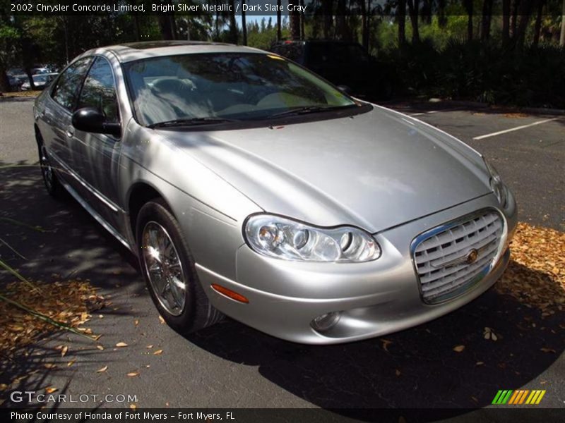 Bright Silver Metallic / Dark Slate Gray 2002 Chrysler Concorde Limited