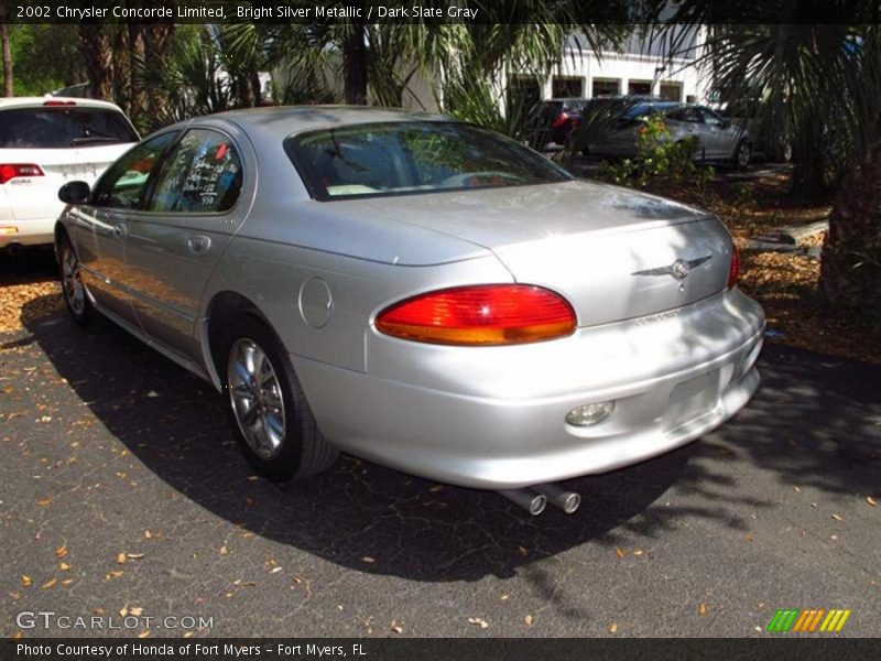 Bright Silver Metallic / Dark Slate Gray 2002 Chrysler Concorde Limited